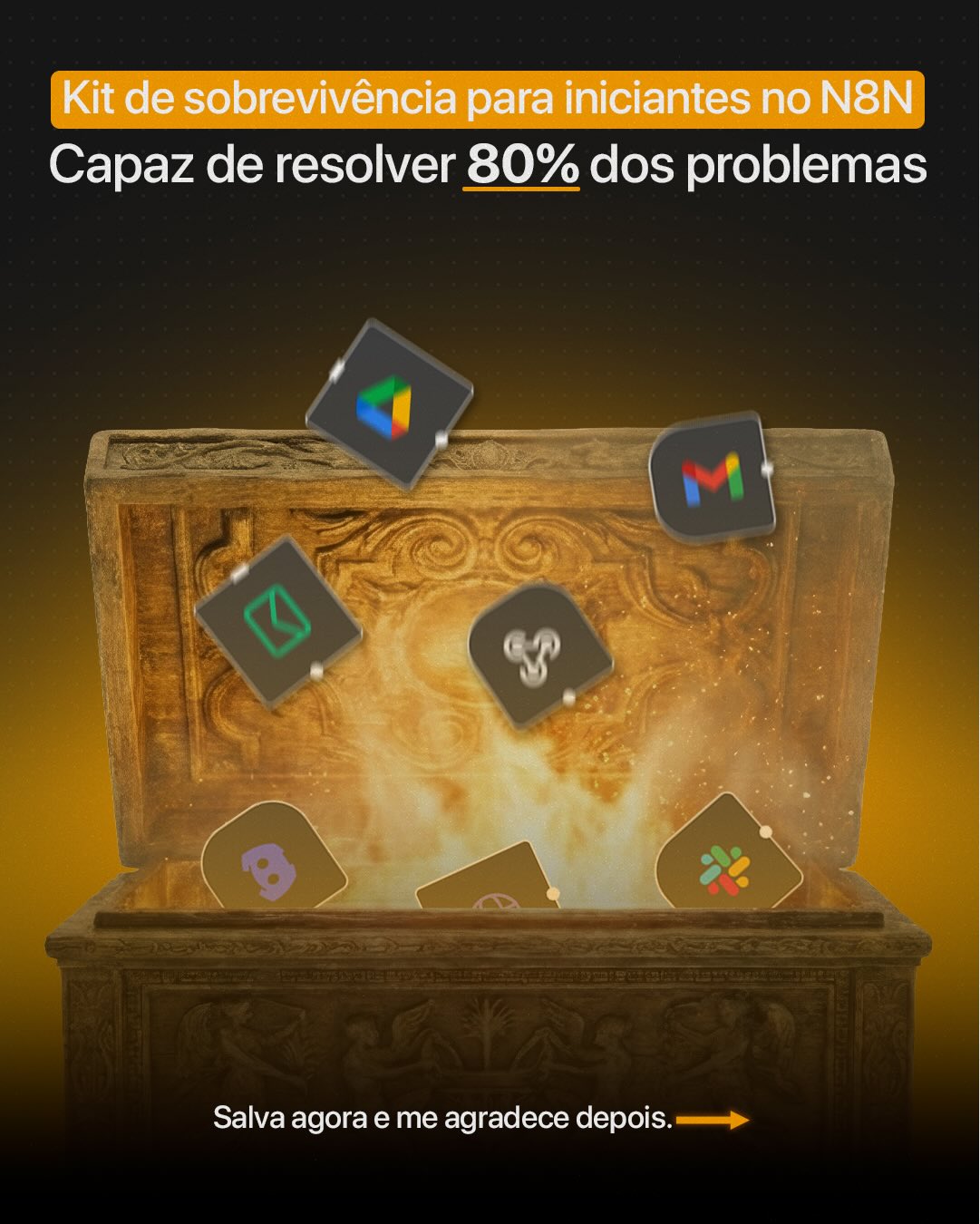 Samuel Sublate Facebook ad: Esse post vai te poupar semanas no n8n