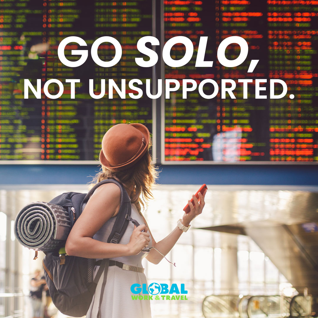 Global Work & Travel Facebook ad