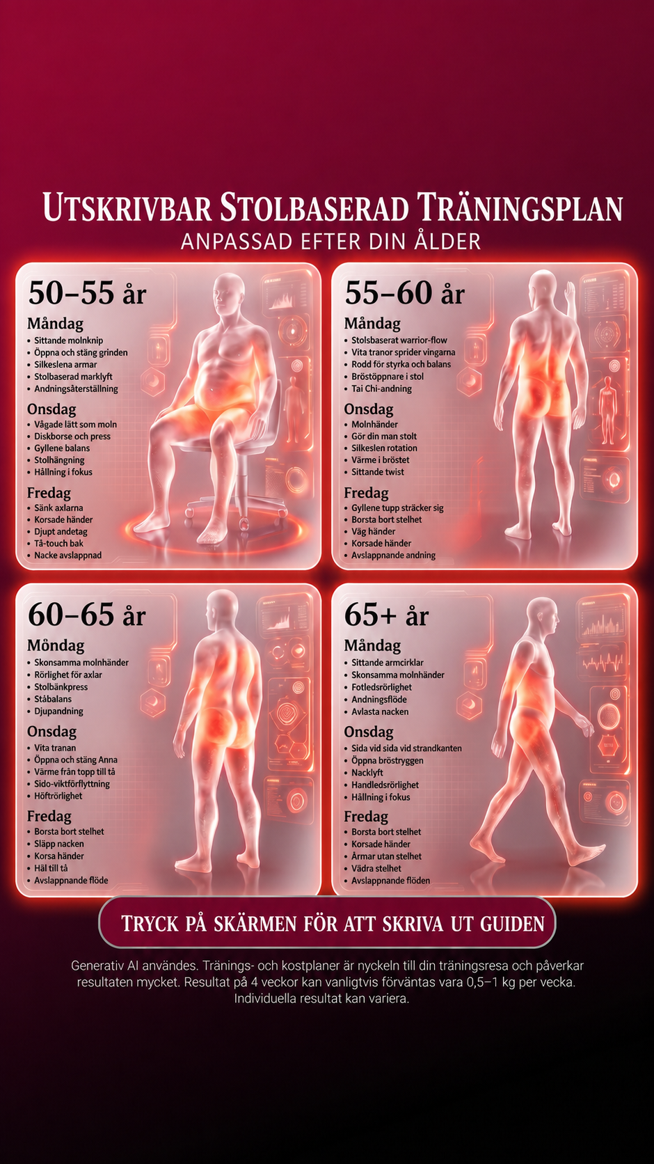 Mike's Strength Challenge Facebook ad