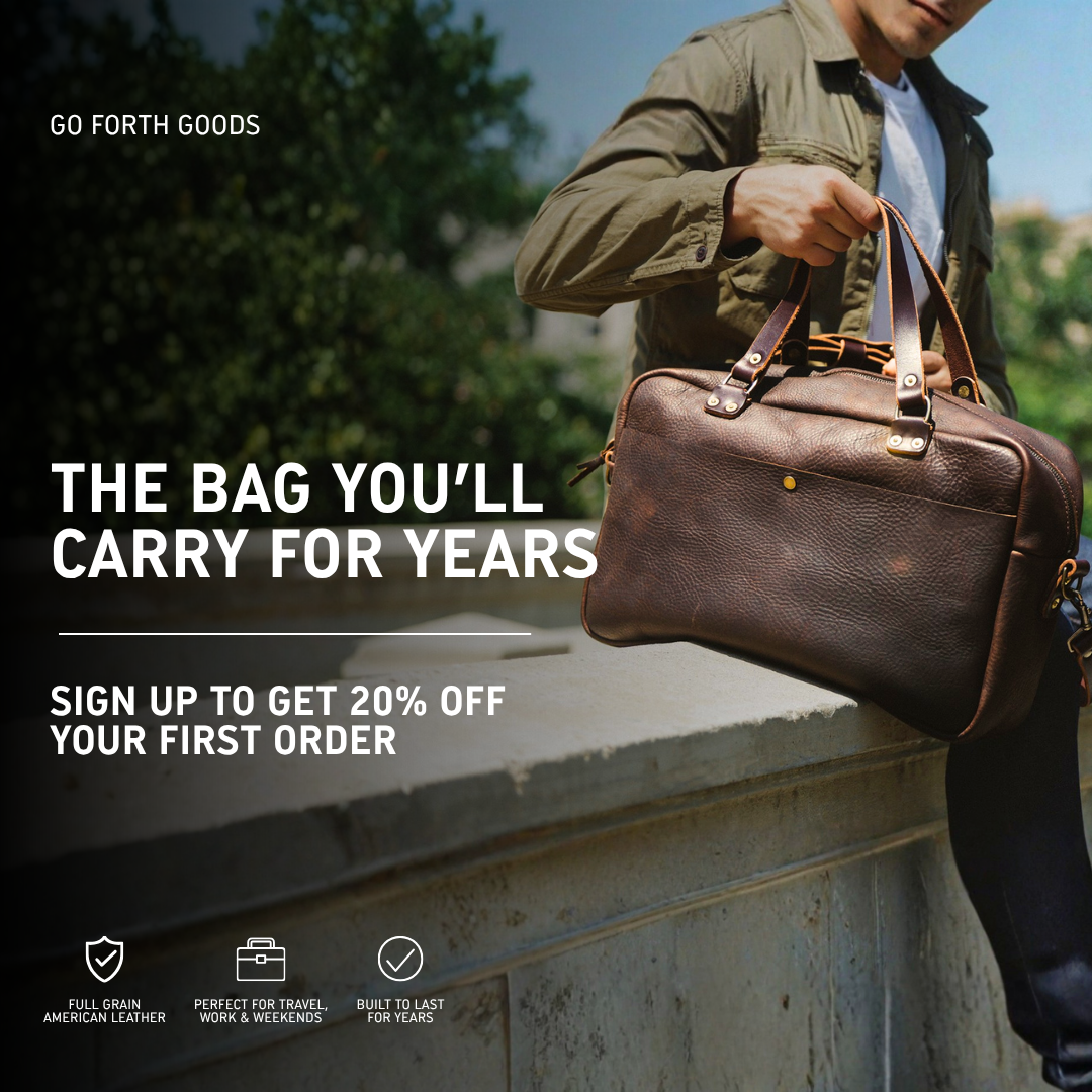 Go Forth Goods Facebook ad