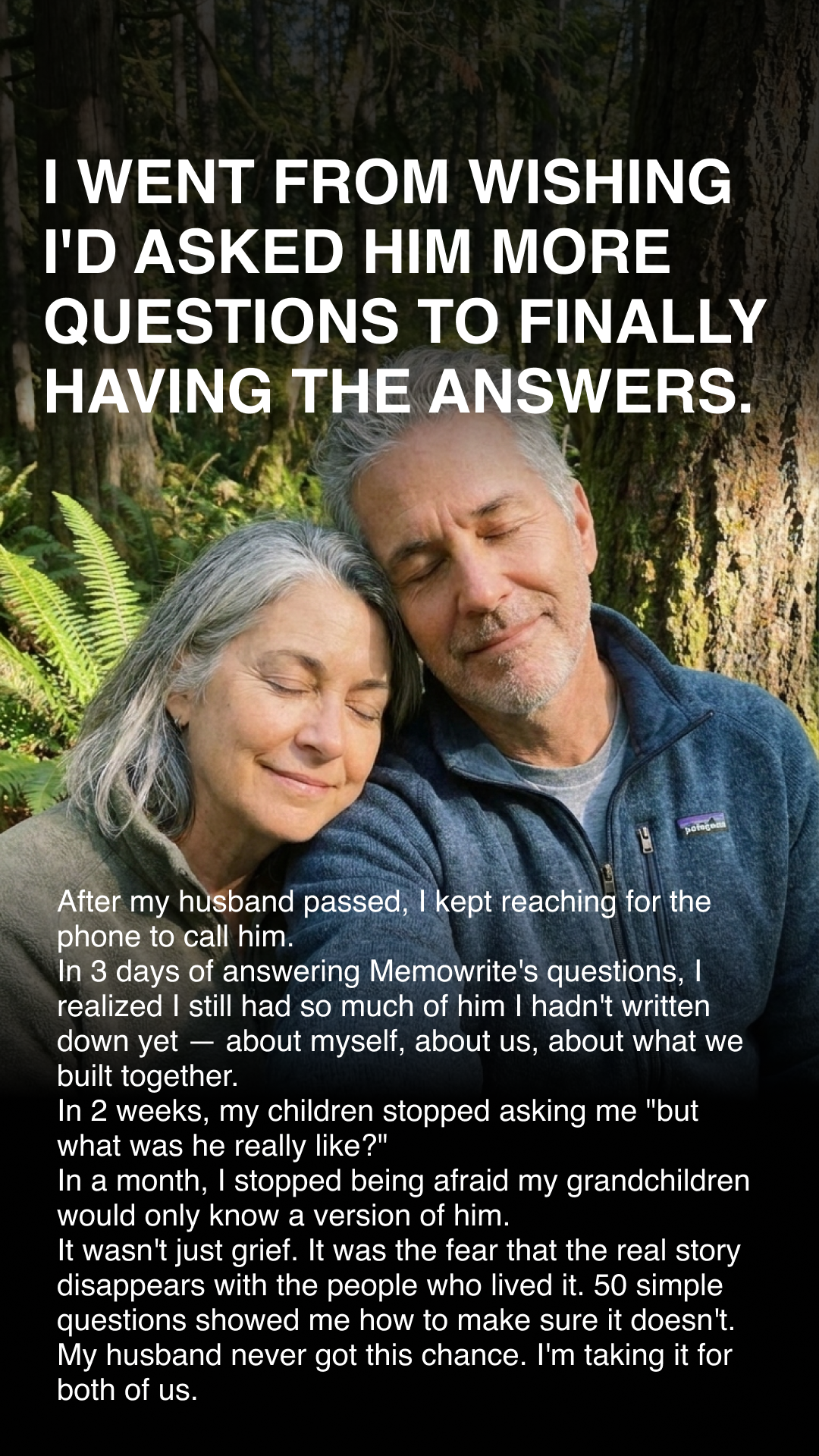 Memowrite Facebook ad