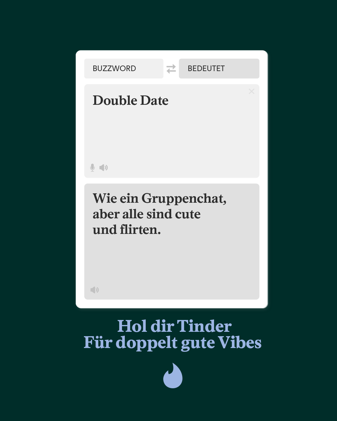 Tinder Germany Facebook ad