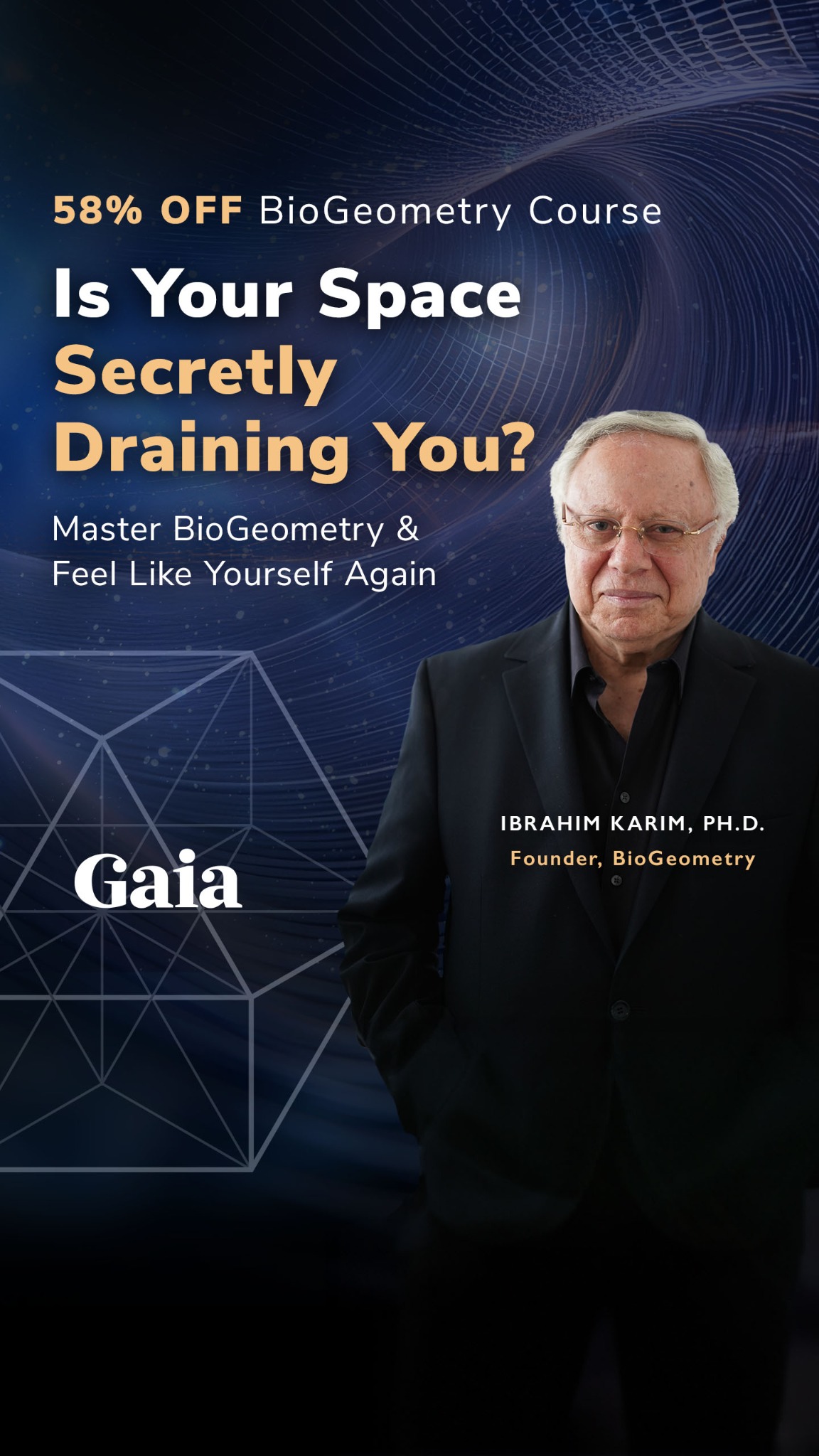 Gaia Facebook ad