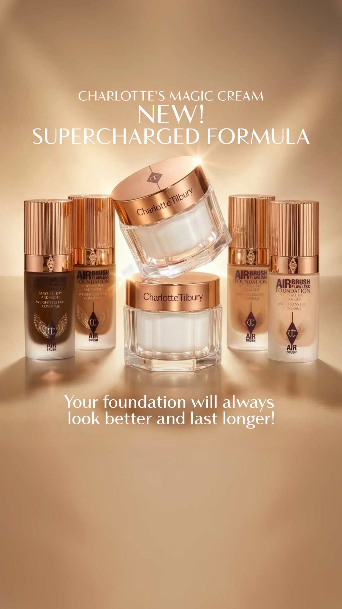 Charlotte Tilbury Skincare Facebook ad