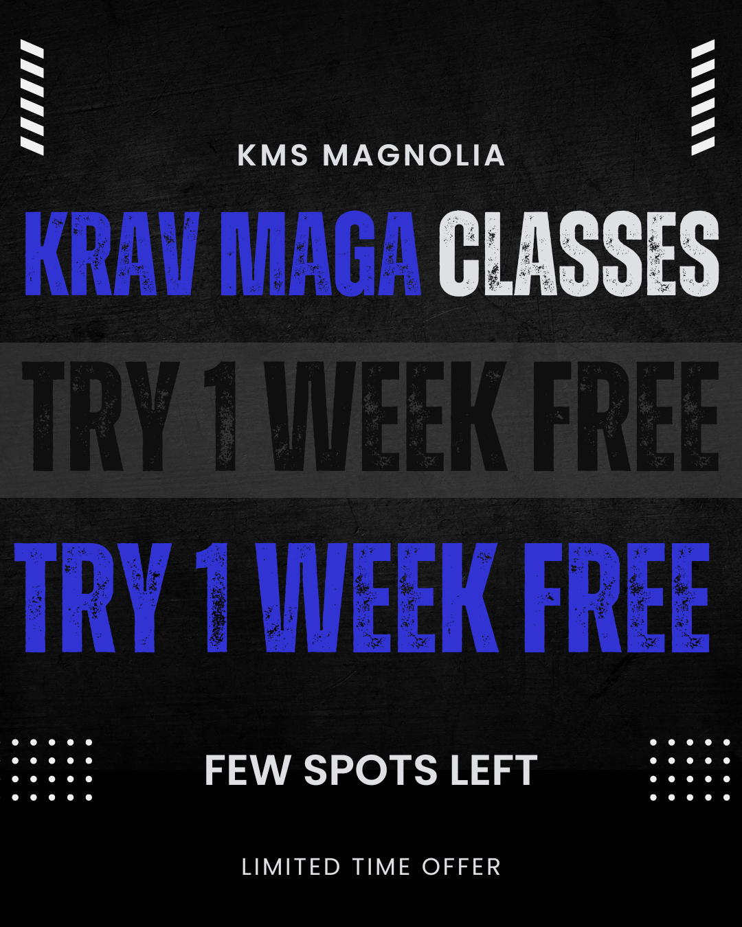 Krav Maga Shield Magnolia Facebook ad: Self-Defense You Can Rely On