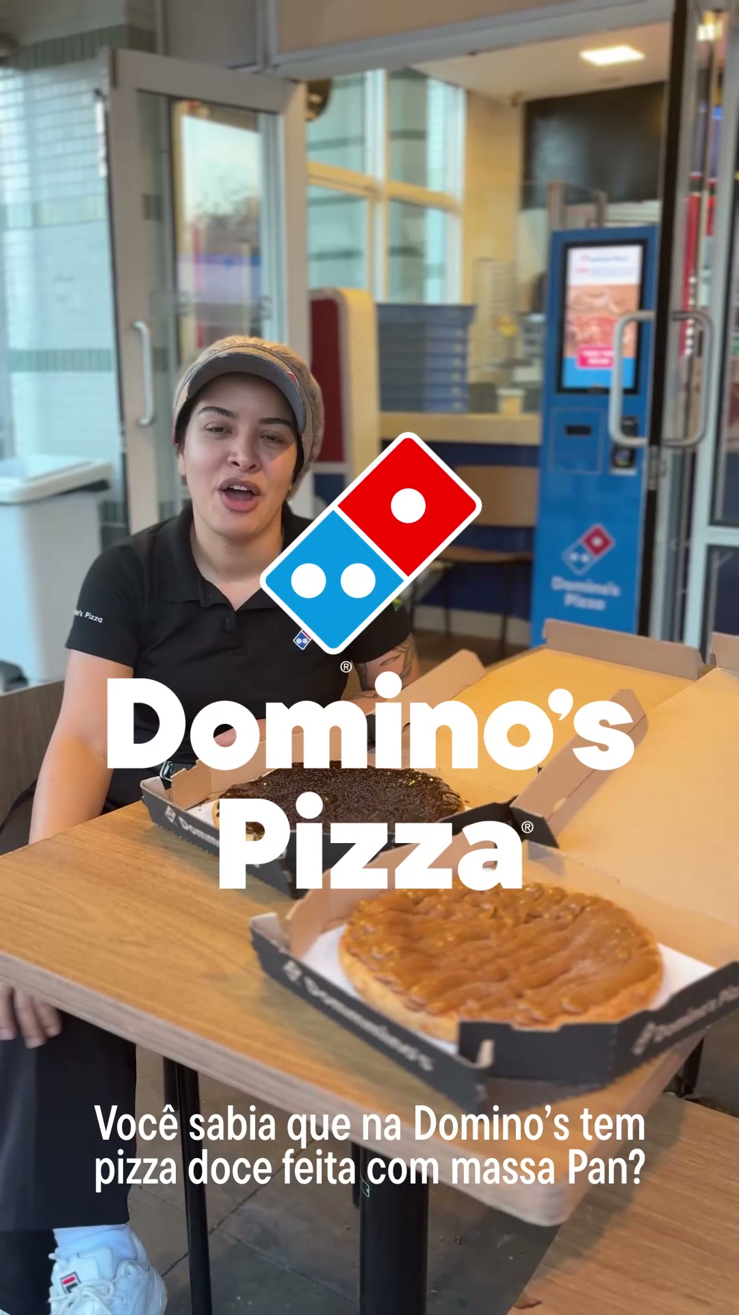 Domino's Pizza Facebook ad: Muito Sabor