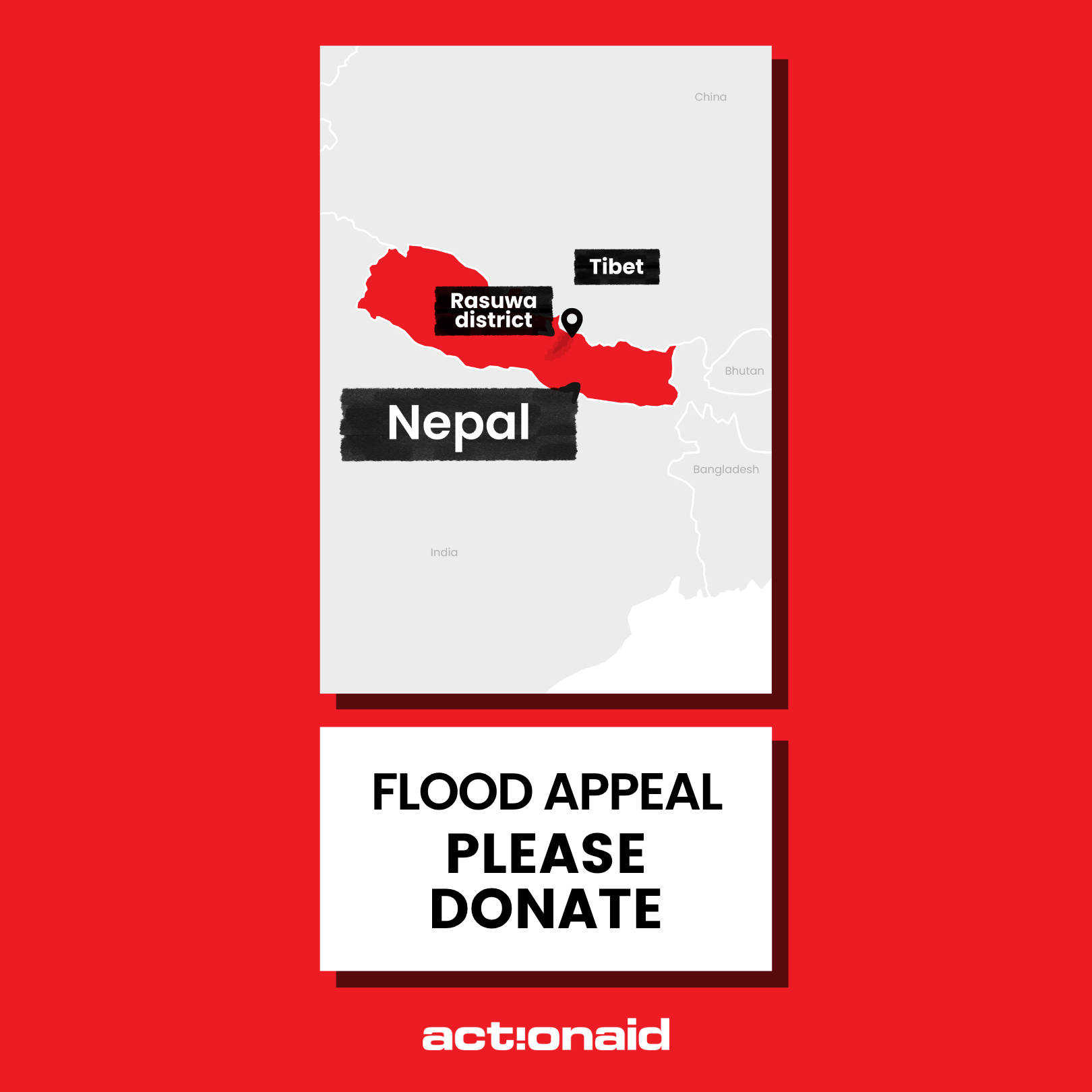 ActionAid Australia Facebook ad: Every second counts