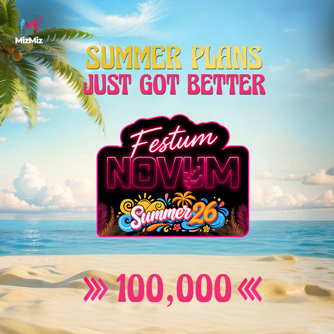 MizMiz Facebook ad: Festum Novum Summer’26 Go live, battle & win…