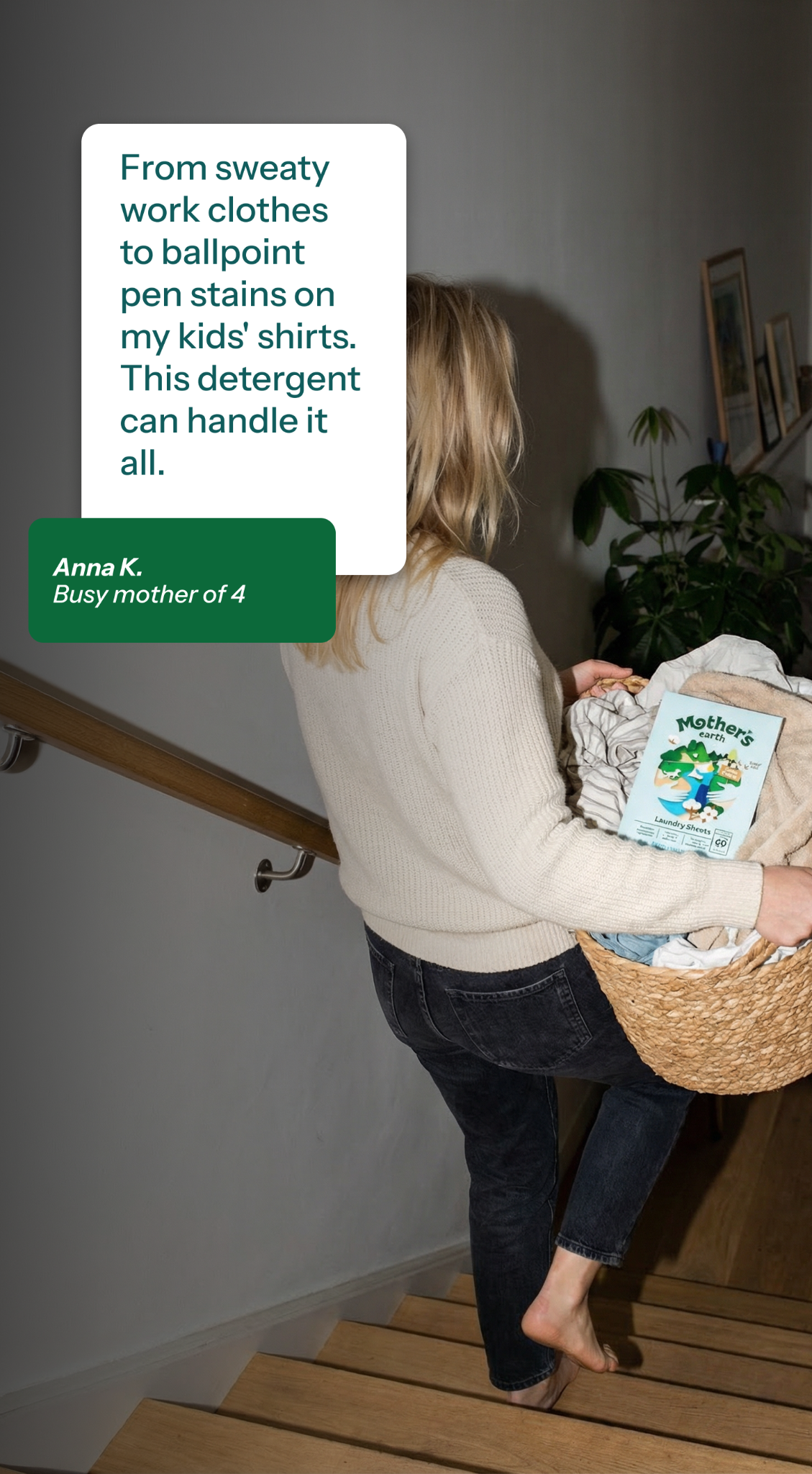 Mothers Earth Facebook ad