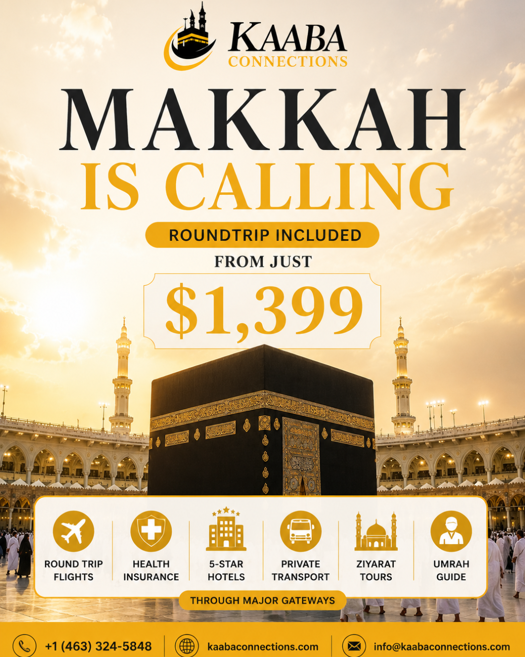 Kaaba Connections Travel Facebook ad