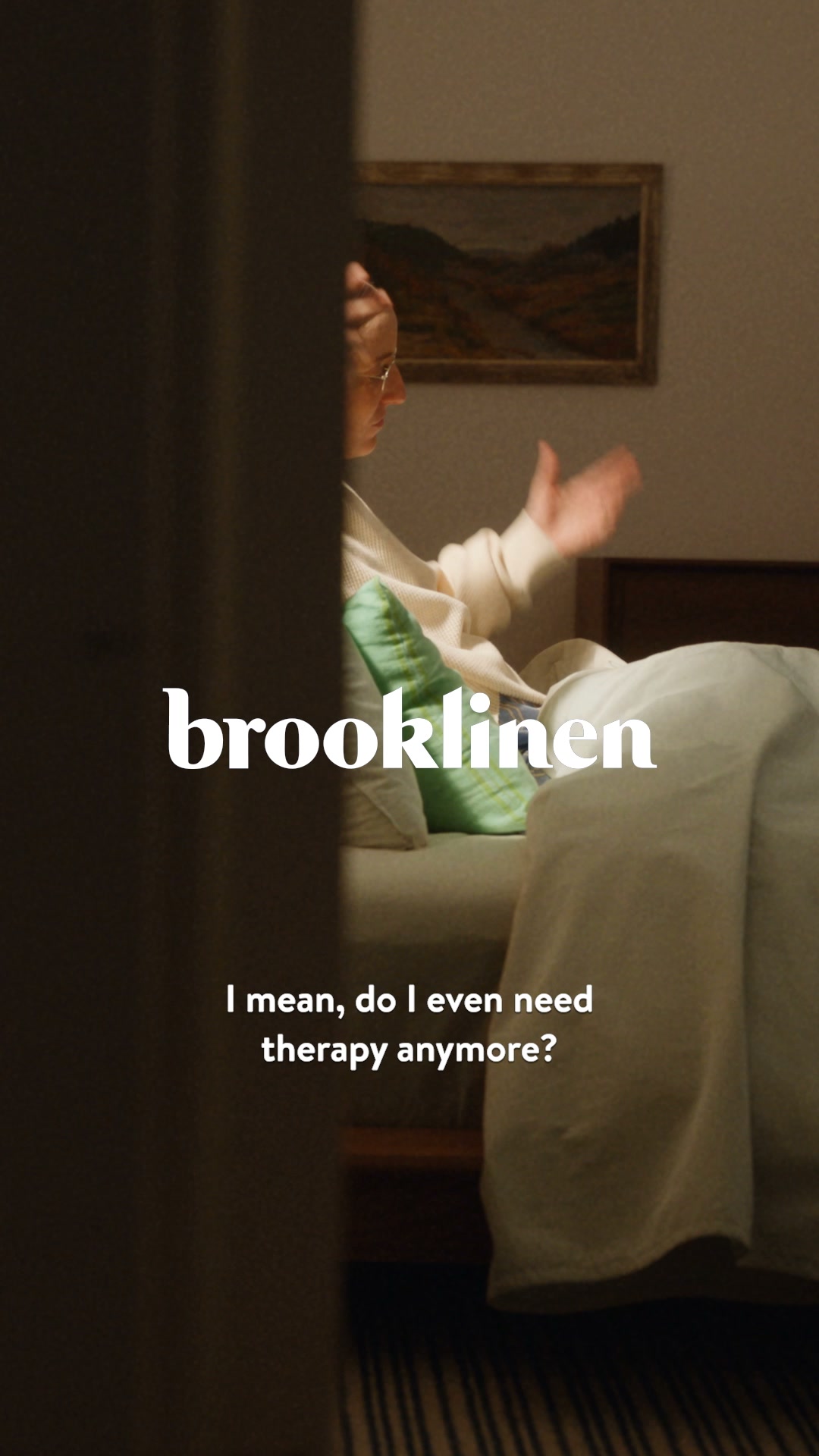 Brooklinen Facebook ad: BEST. SHEETS. EVER. from the Best in Bed.