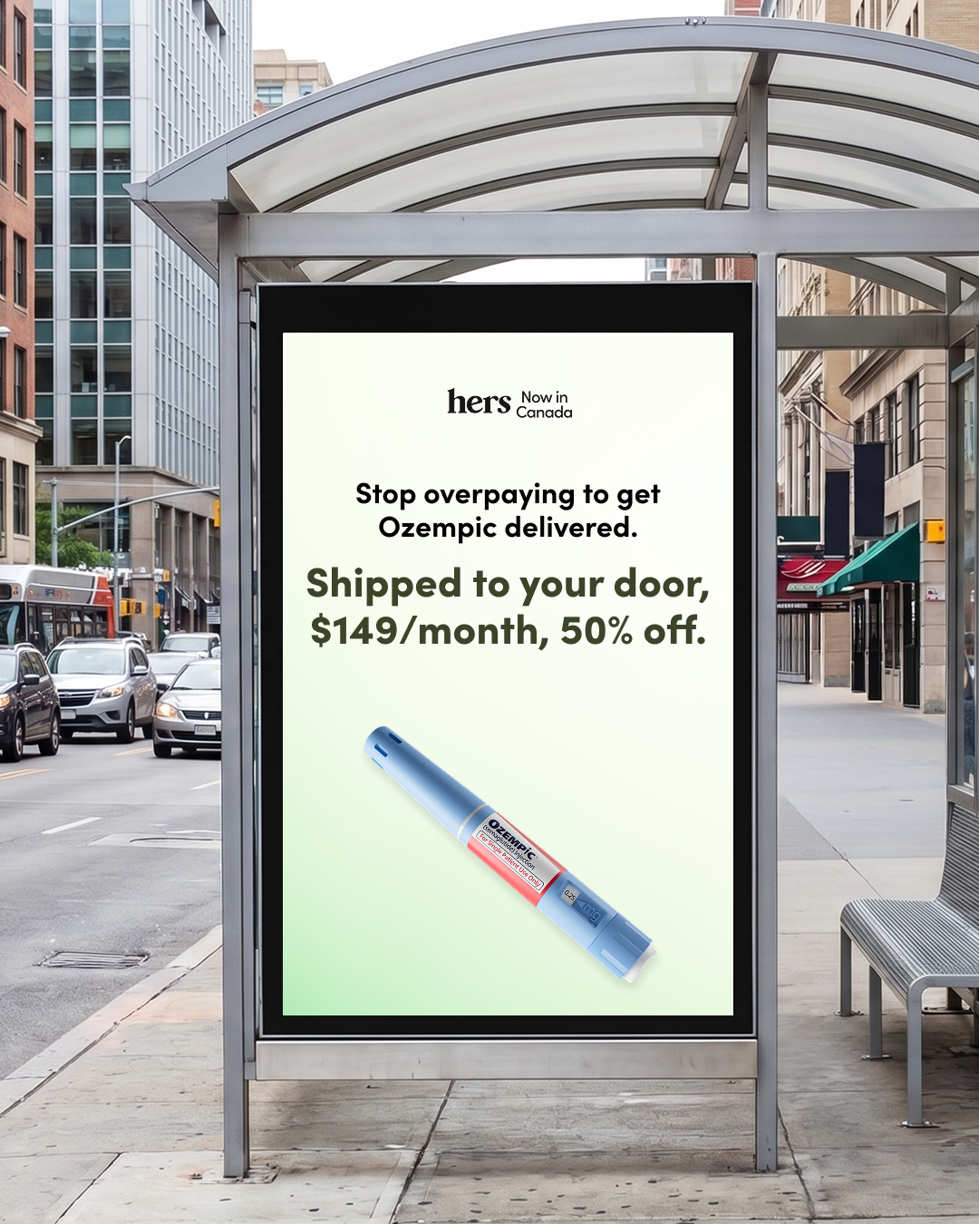 Hers Facebook ad