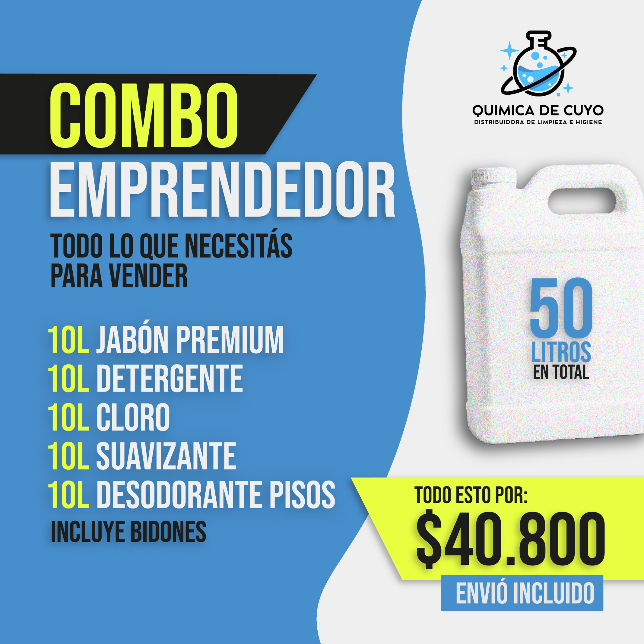 Quimica de Cuyo Facebook ad: Arrancá el 2026 creando tu propio ingreso extra