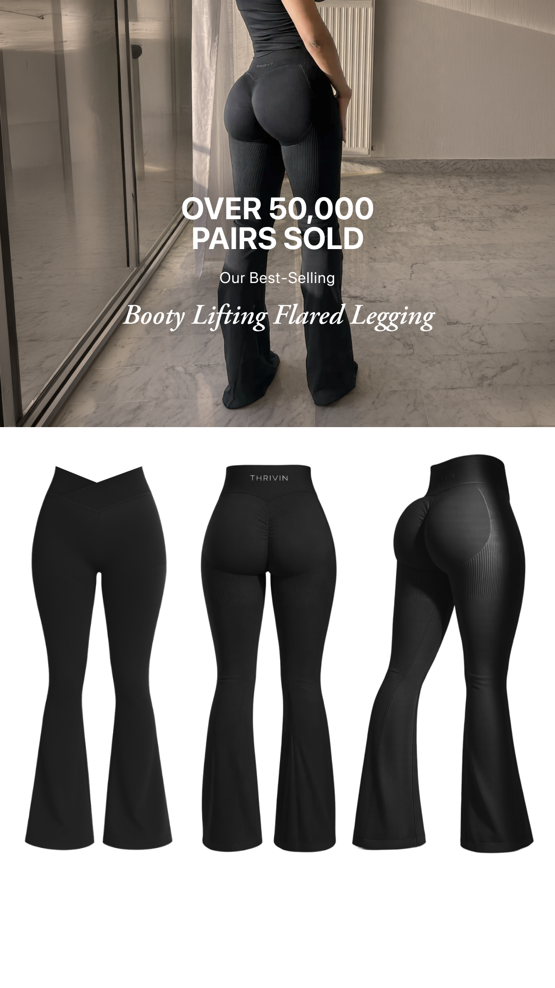 Thrivingymwear Facebook ad