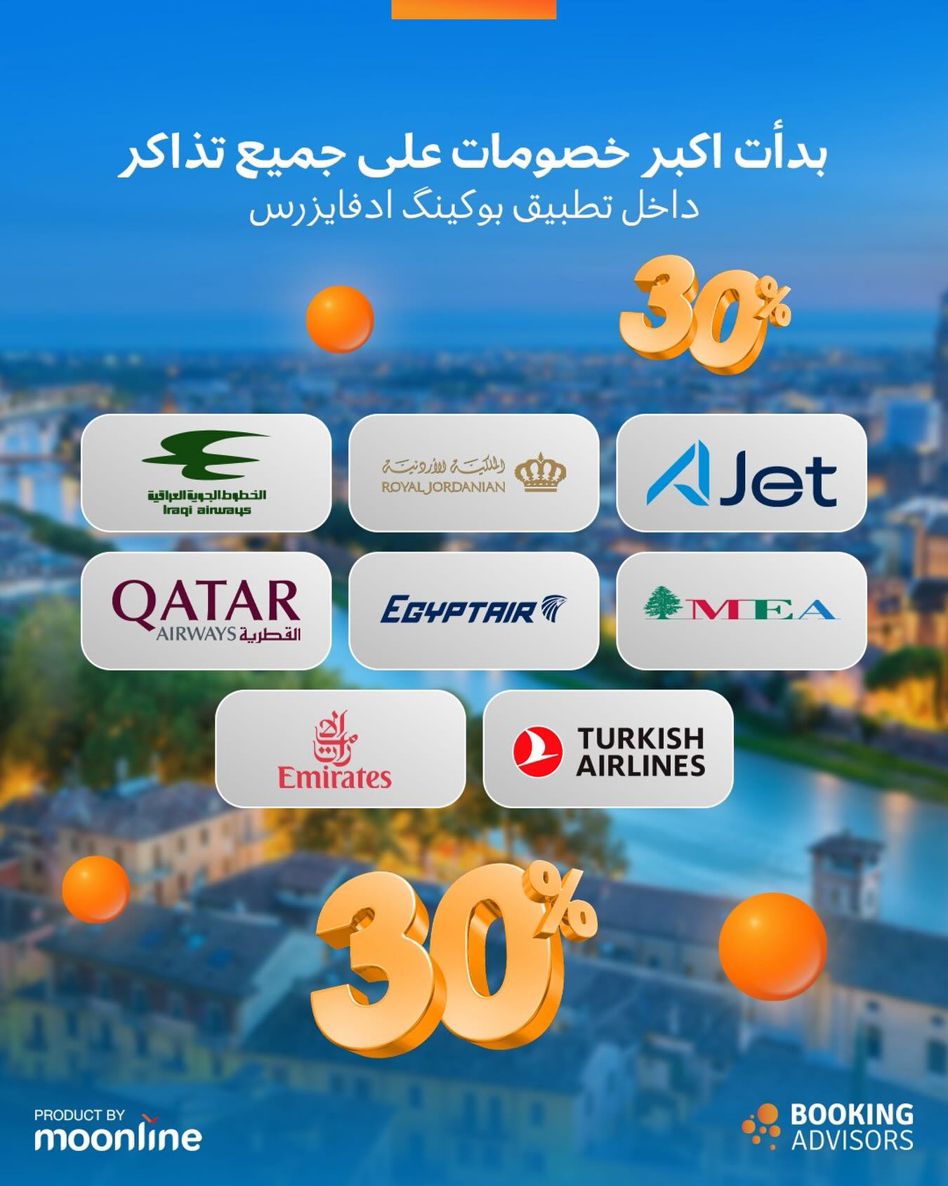Booking Advisors Facebook ad