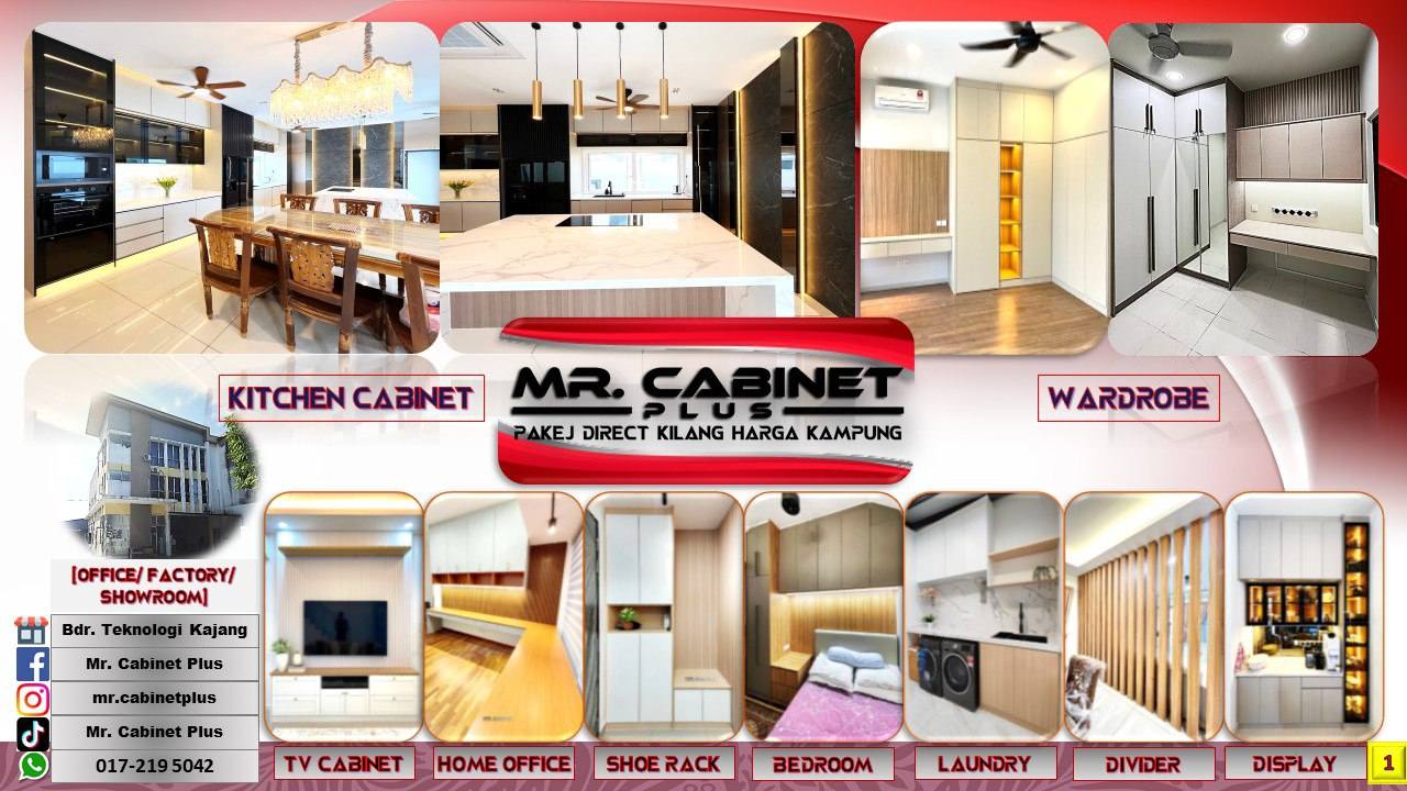 Mr. Cabinet Plus Facebook ad: السَّلاَمُ عَلَيْكُمْ وَرَحْمَةُ اللهِ وَبَرَكَاتُه dan…