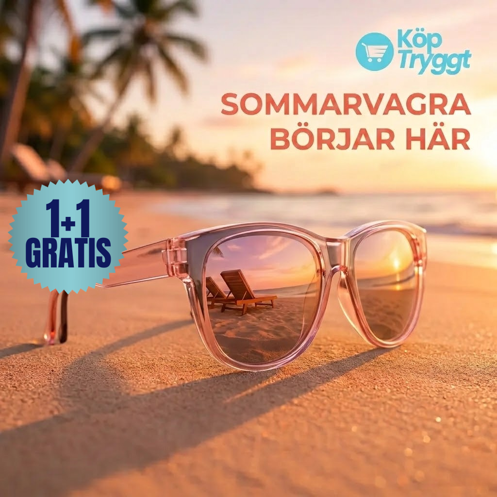 Köp Tryggt Facebook ad: Se klart i solen igen