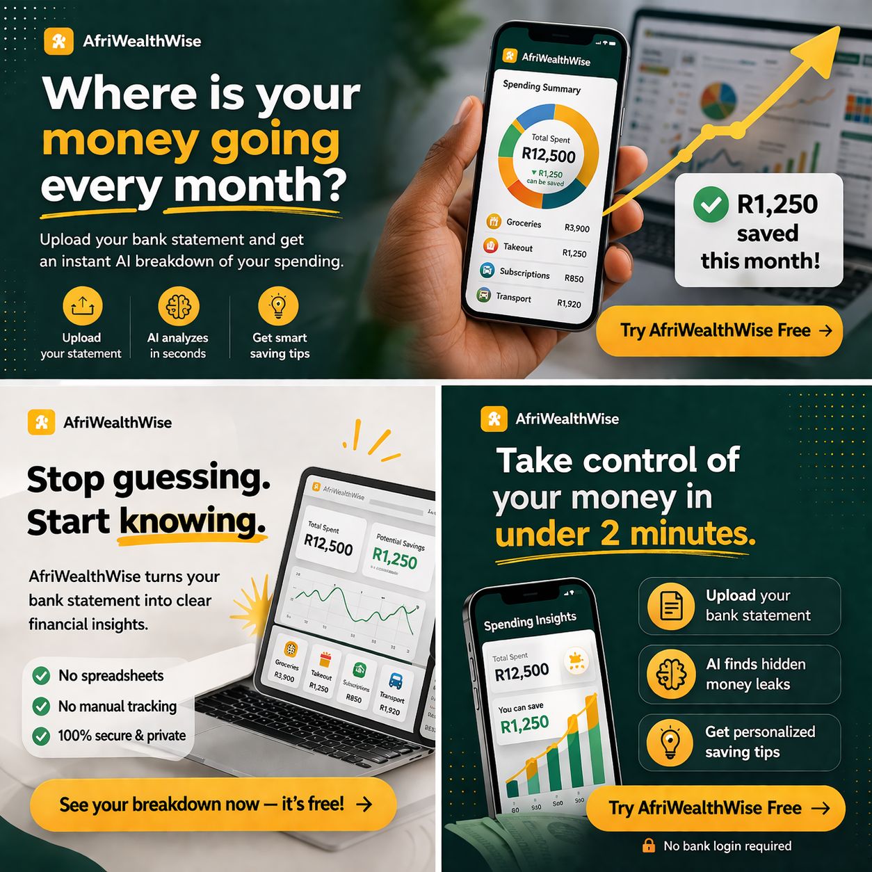Afriwealthwise Facebook ad