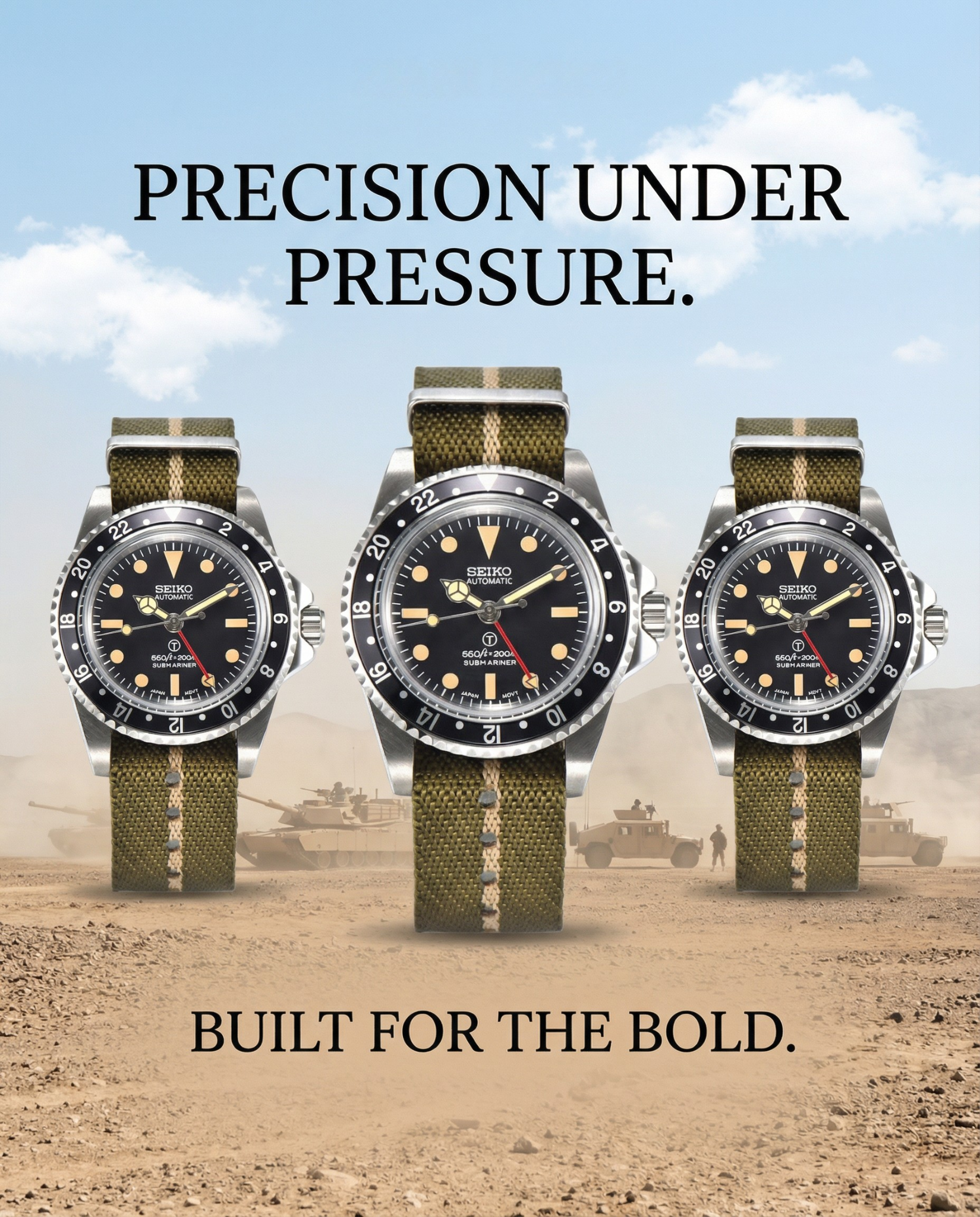 Zjani mods Facebook ad: Limited Edition GMT Watch, Selling Fast!