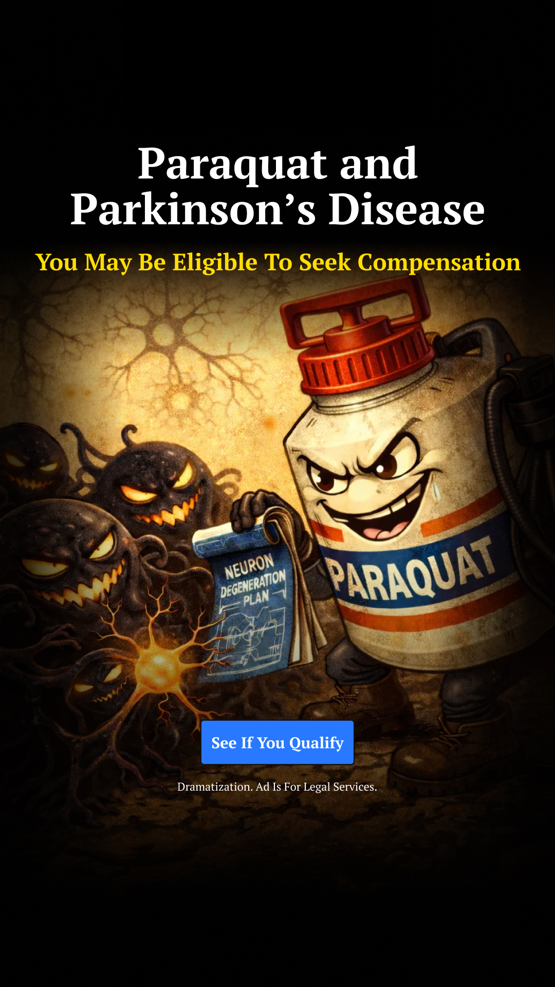 Paraquat Herbicide Lawsuit Claims Facebook ad from Feb 25, 2026