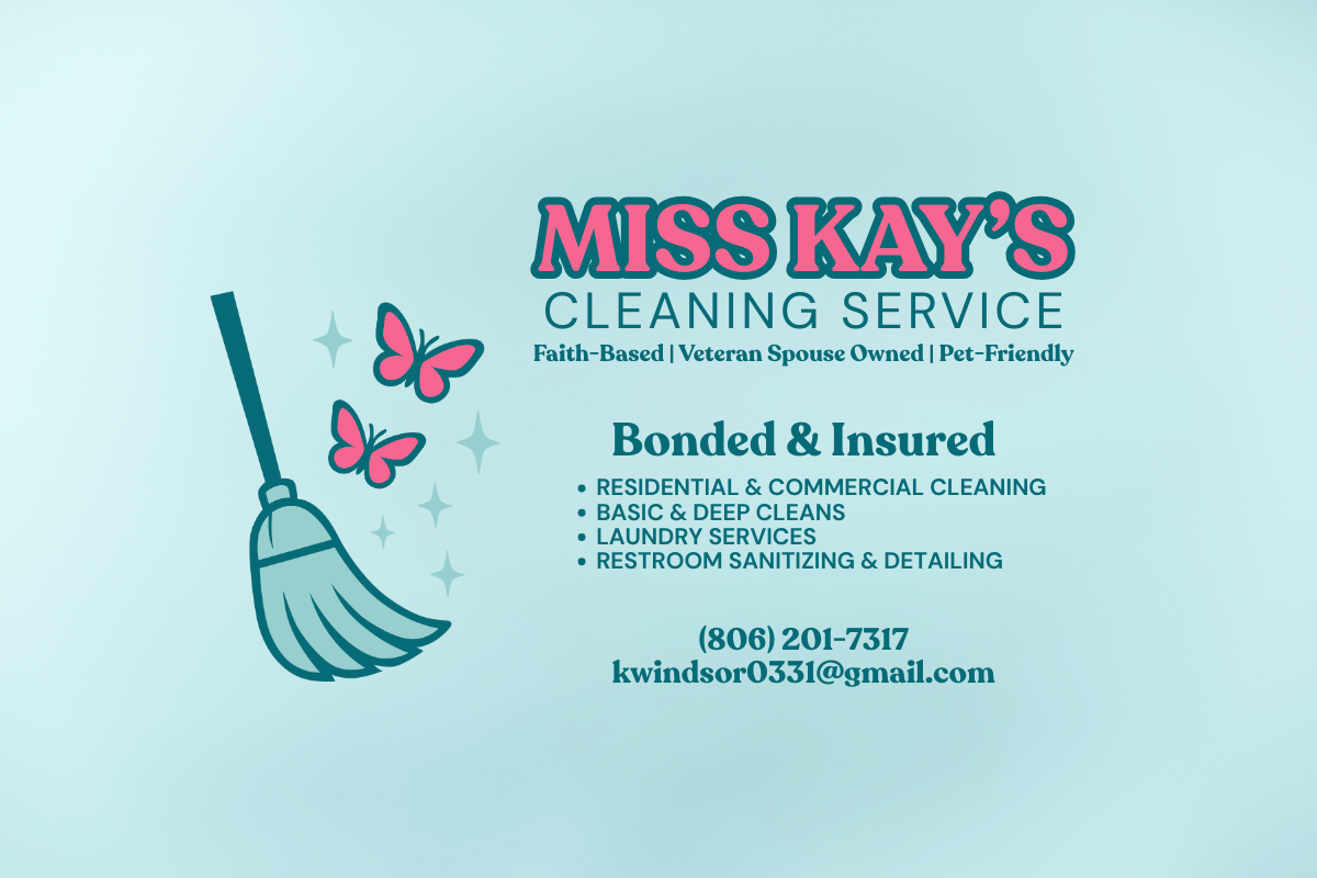 Miss Kays Cleaning Facebook ad