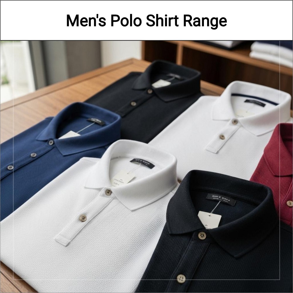 SearchArena Trend Facebook ad: Men's Polo Shirt Range