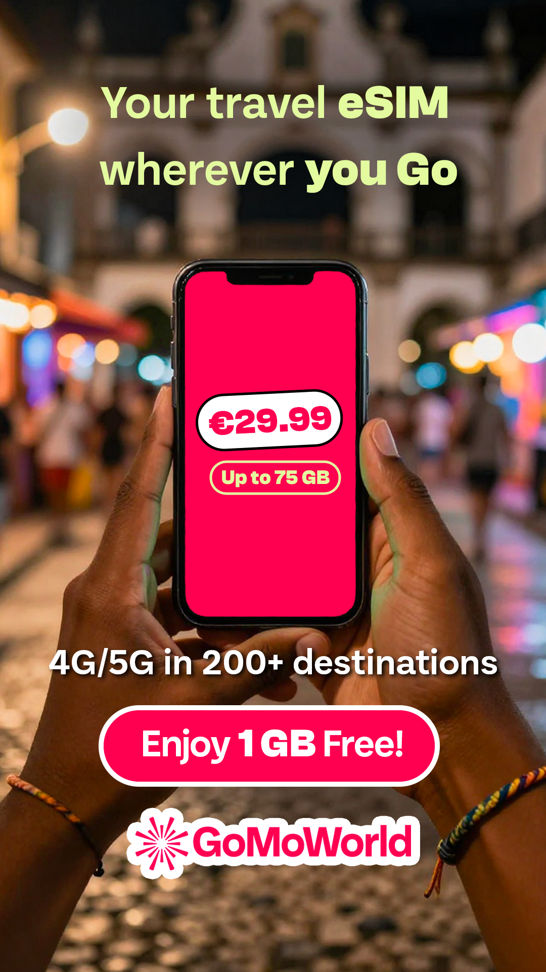 GoMoWorld Facebook ad