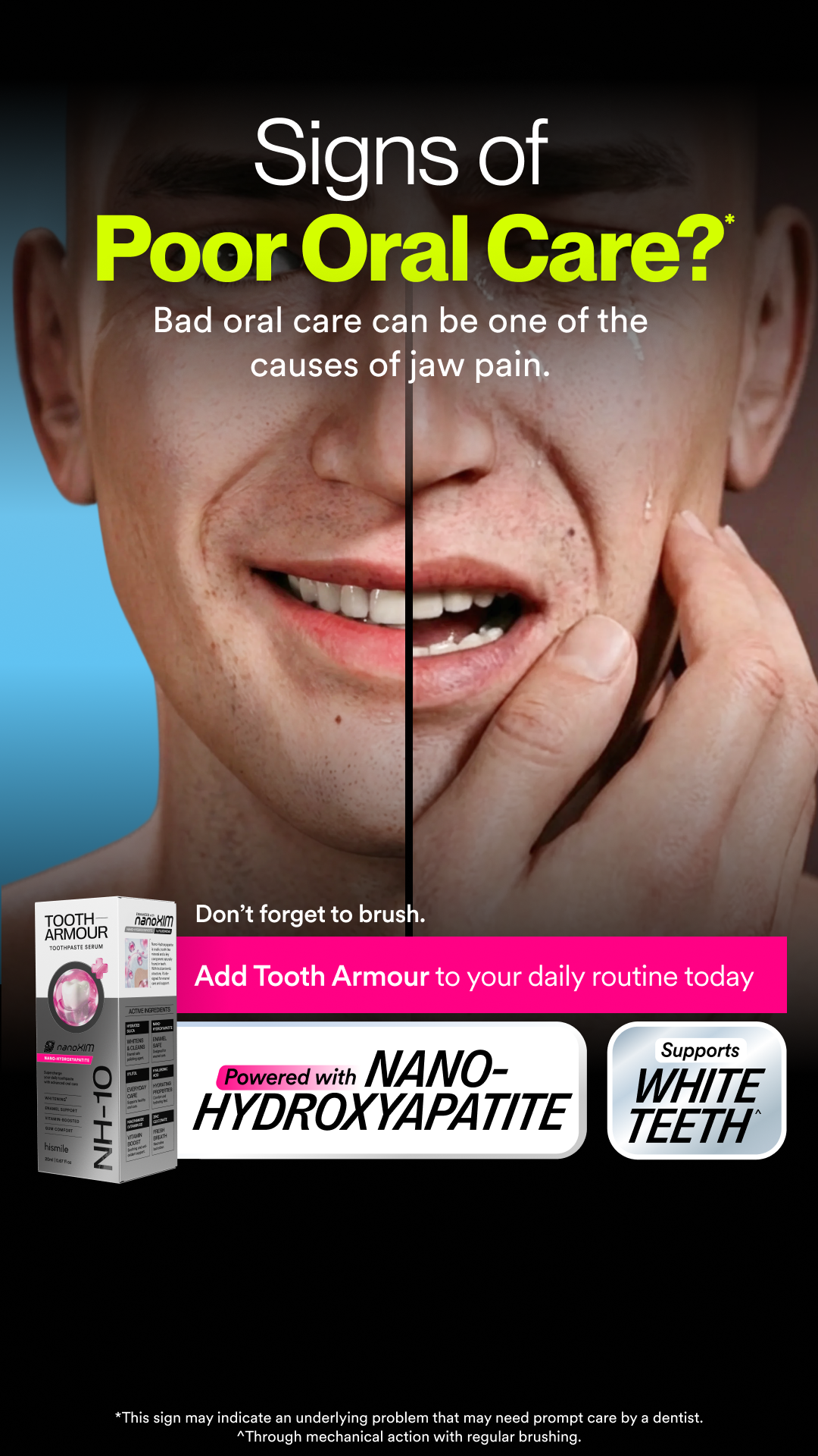 Hismile Facebook ad