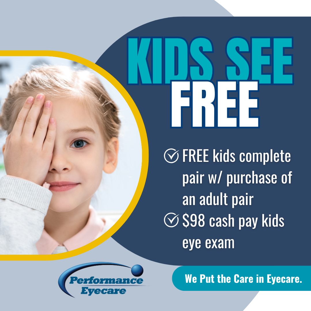Performance Eyecare Facebook ad