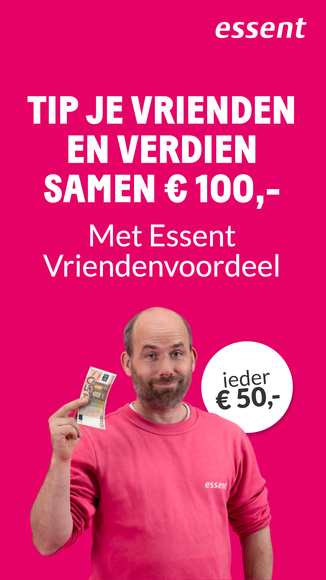 Essent Facebook ad