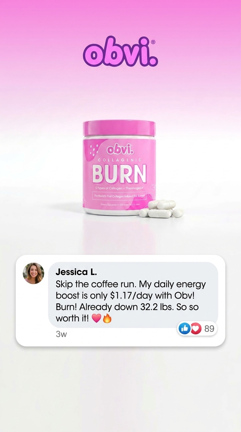 Obvi Health Facebook ad
