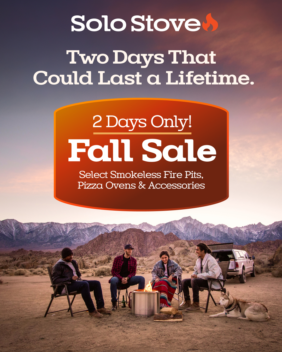 Solo Stove Facebook ad: Solo Stove Fall Sale