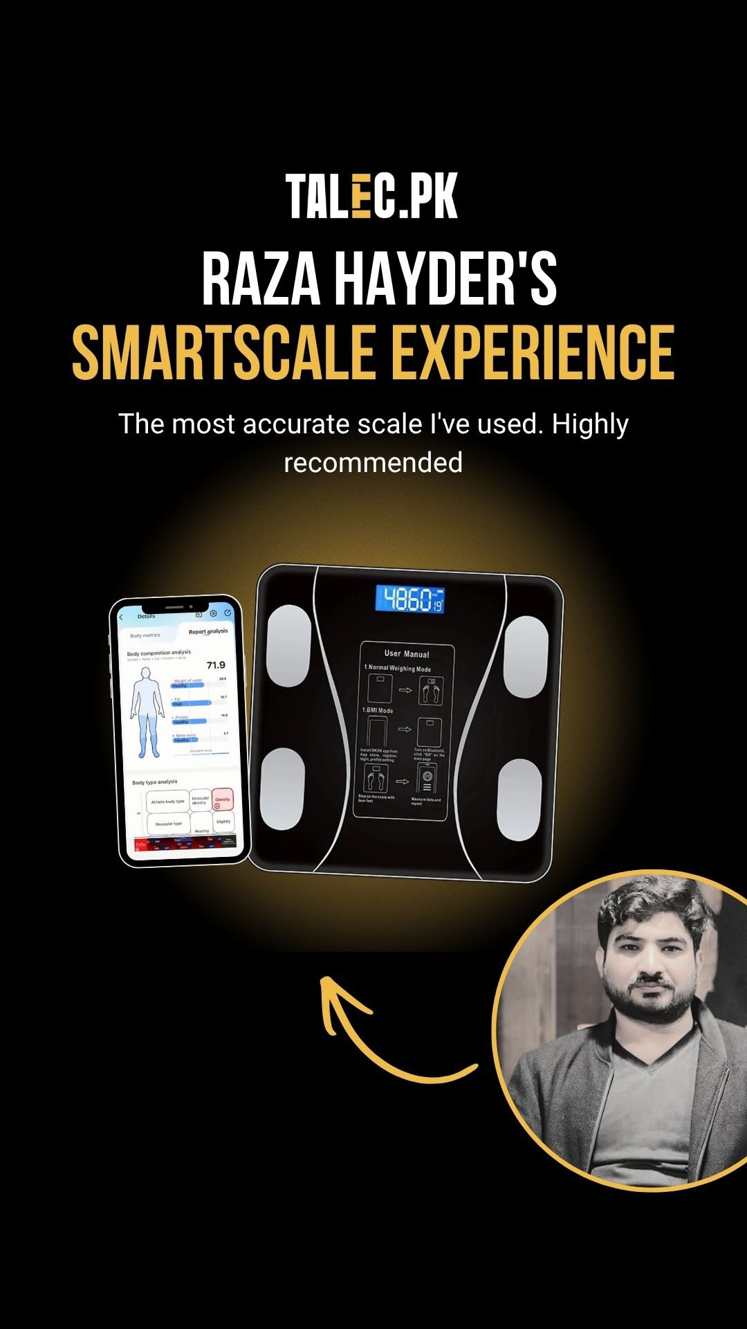 Talec.Pk Facebook ad: Big shoutout to Raza Haider for putting our…