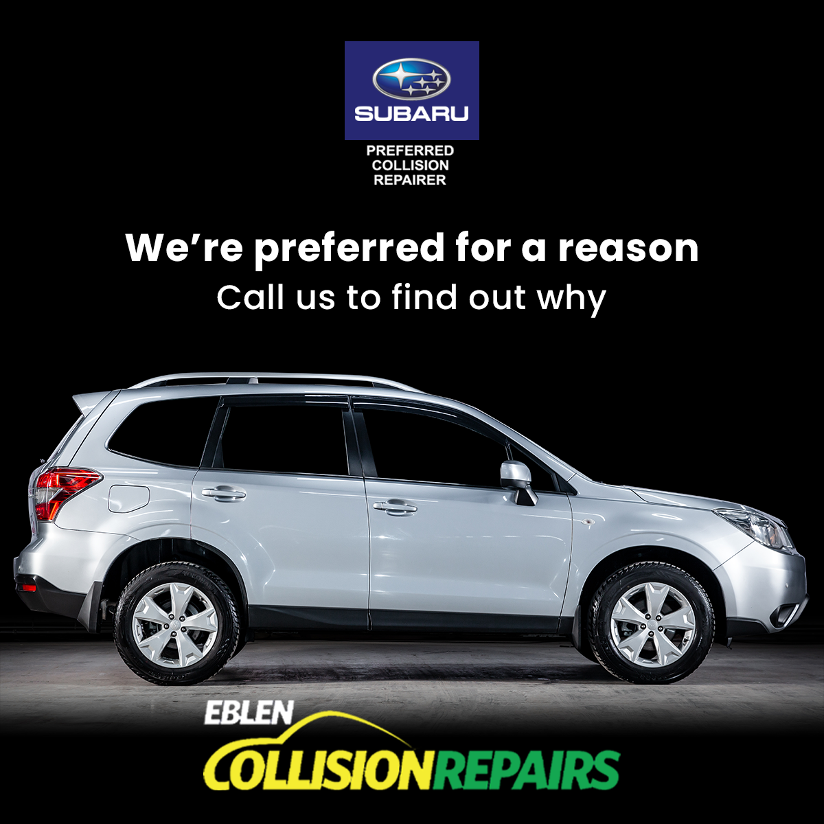 Eblen Facebook ad: Premium Collision Repairs | Adelaide