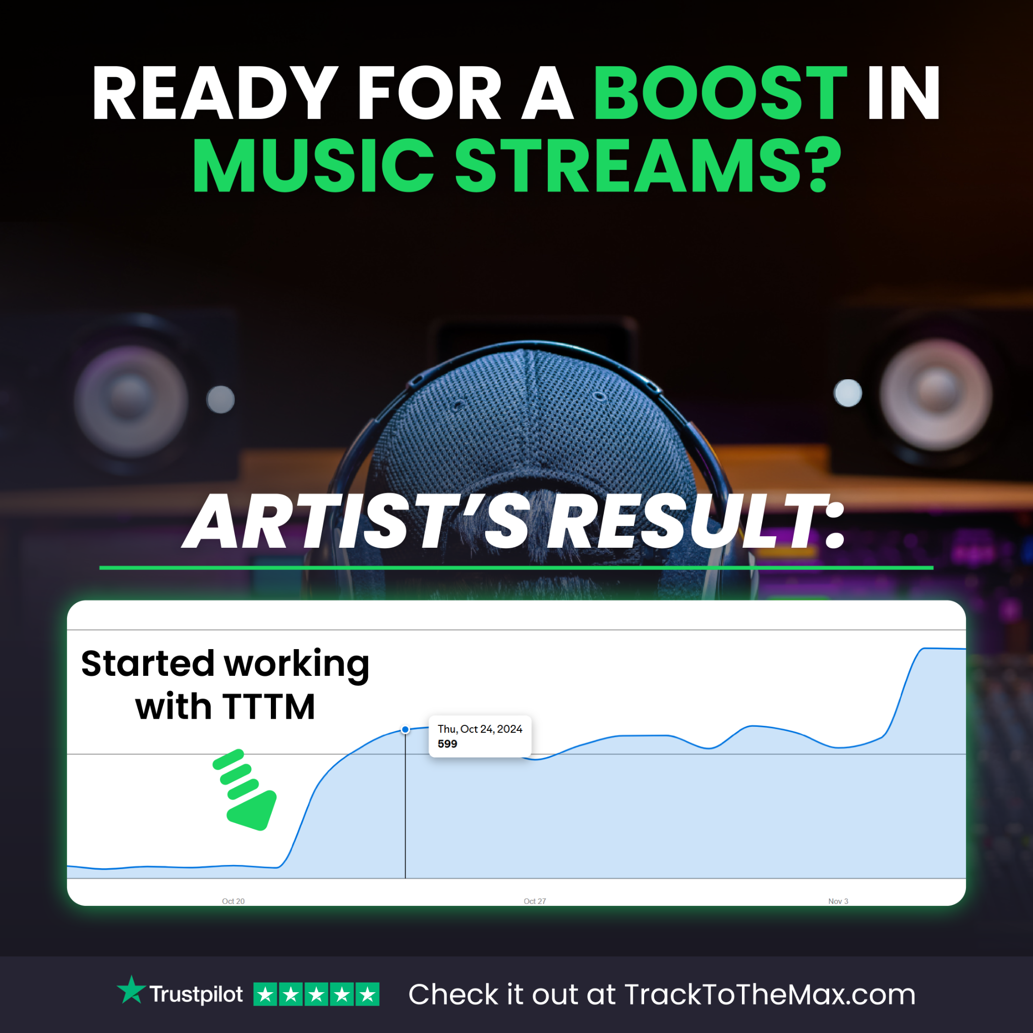 Tracks To The Max Facebook ad