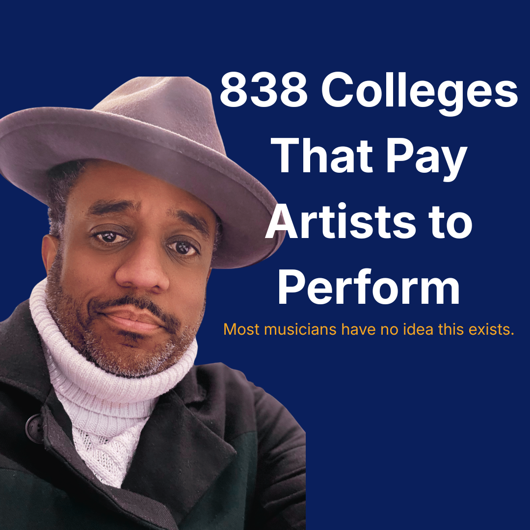 Jon Harrison Taylor music Facebook ad: 838 Colleges Are Paying Artists to Perform. Are You on…