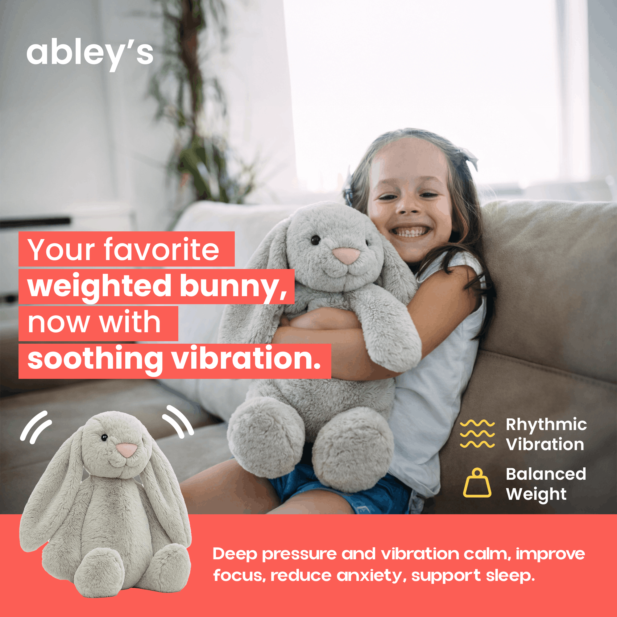 Abley's UAE Facebook ad: Ableys Weighted Bunny