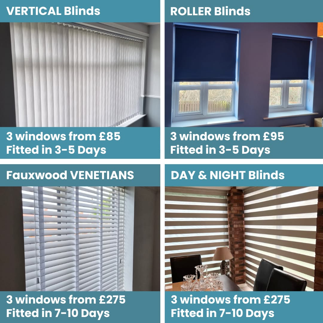 UKz Blinds Facebook ad: WE WILL BEAT ANY GENUINE QUOTE