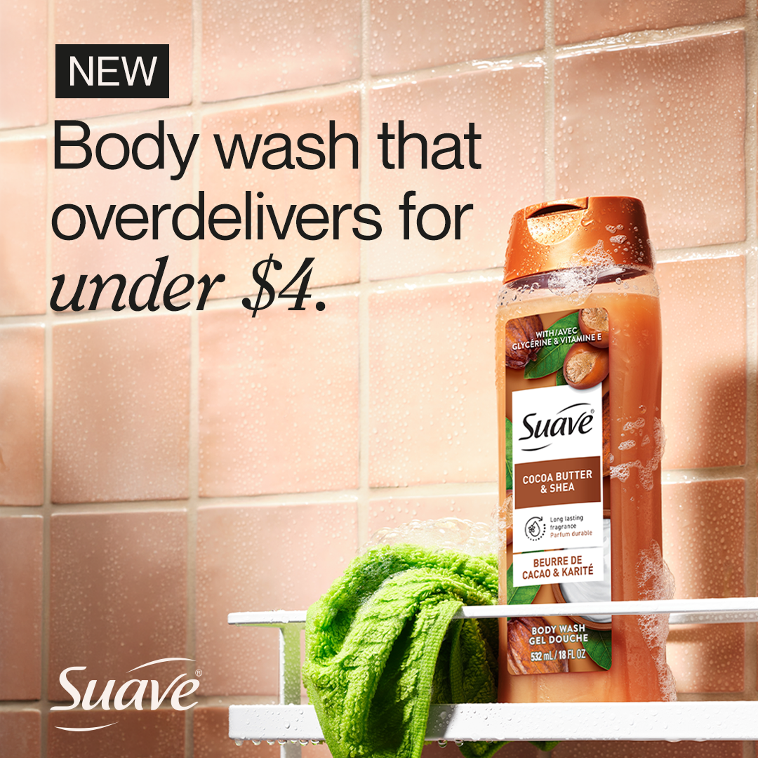 Suave Facebook ad