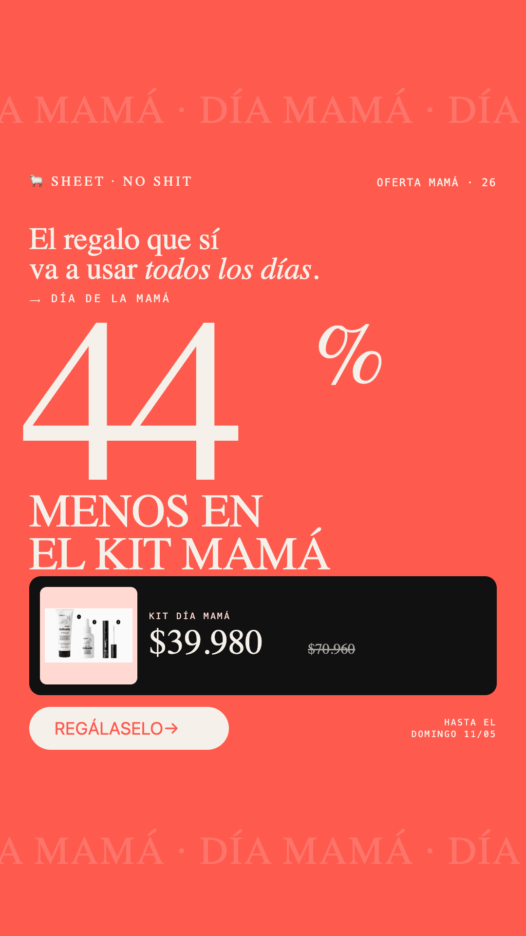 Sheet Facebook ad