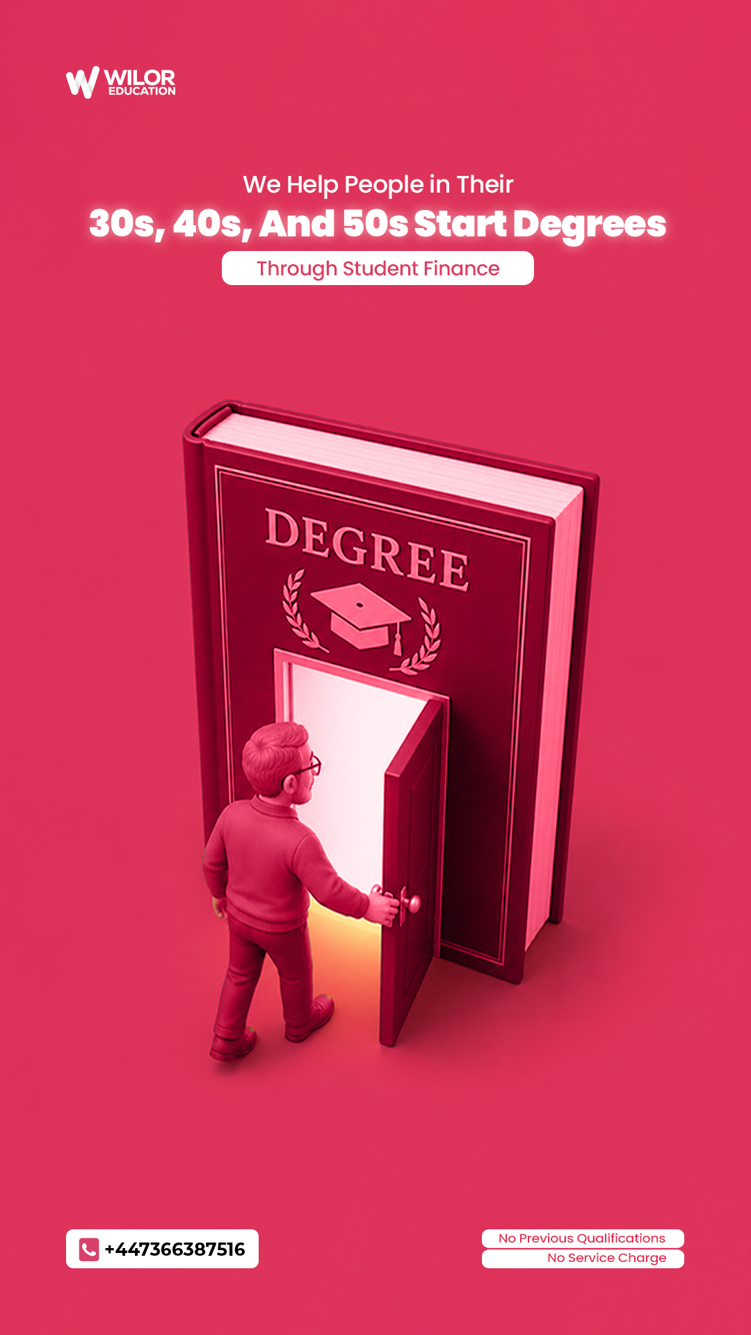 Wilor Education Facebook ad from May 19, 2026