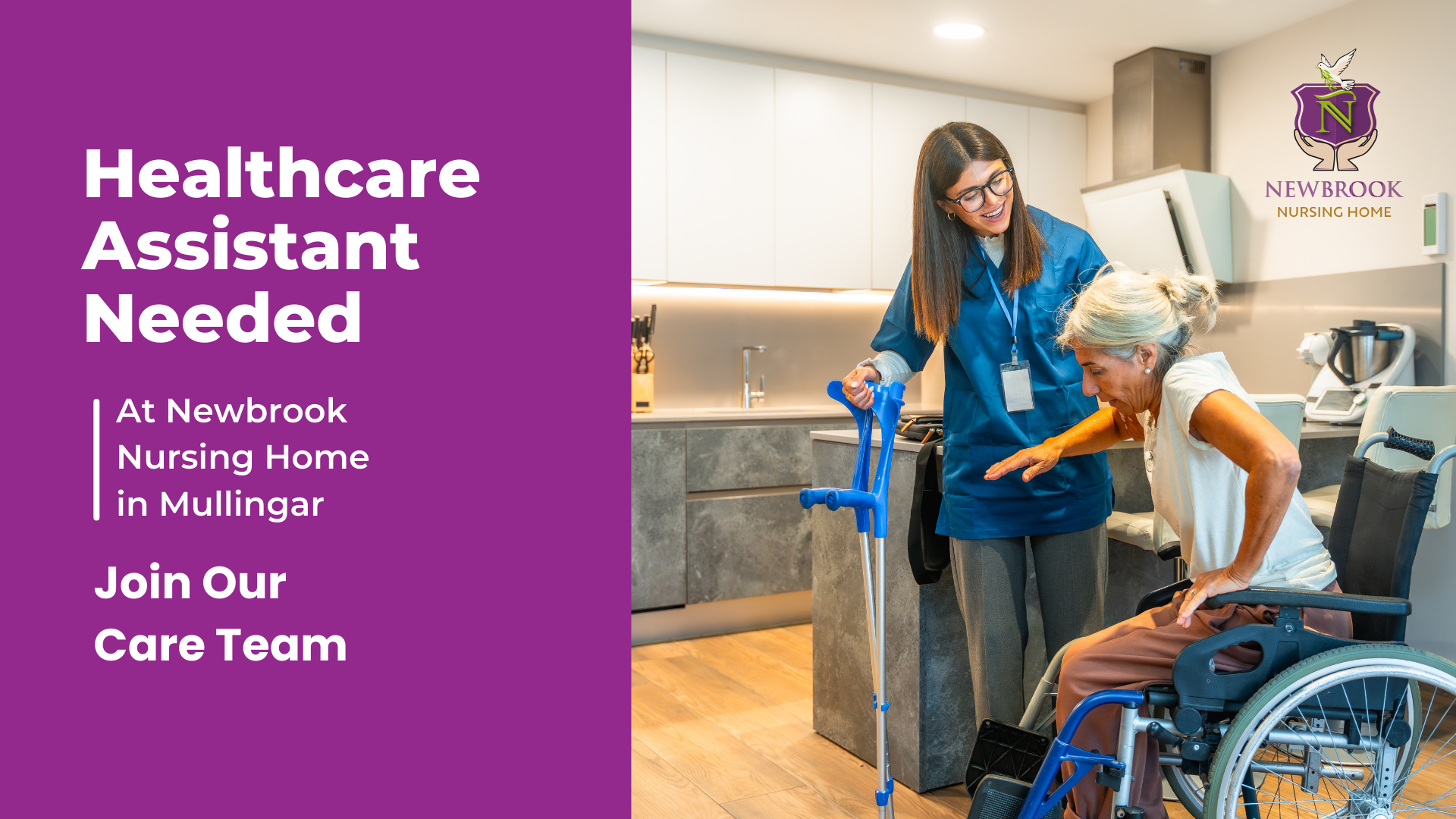 Newbrook Nursing Home Group Careers Facebook ad from Jan 26, 2026