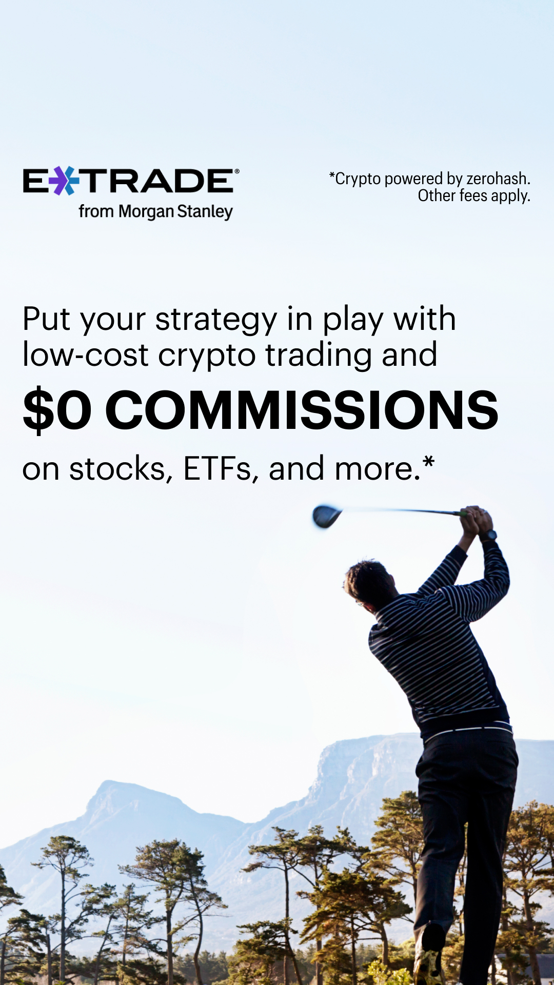 E*TRADE from Morgan Stanley Facebook ad from Jul 13, 2026