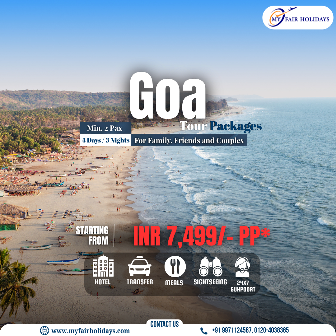 My Fair Holidays Facebook ad: Goa Weekend Getaway
