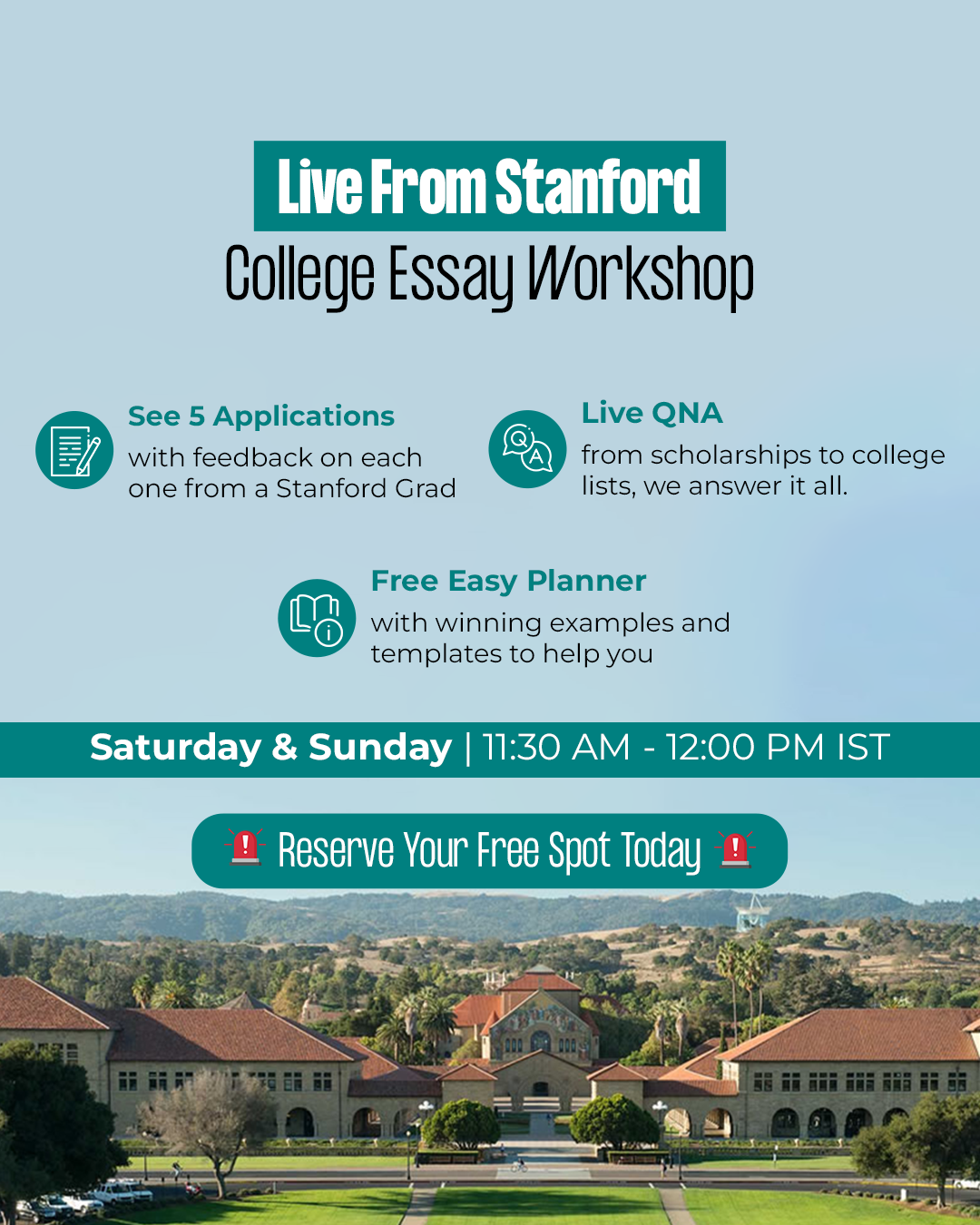 Ivies Chase You Facebook ad: Masterclass: Unlock Ivy Essay Secrets Today