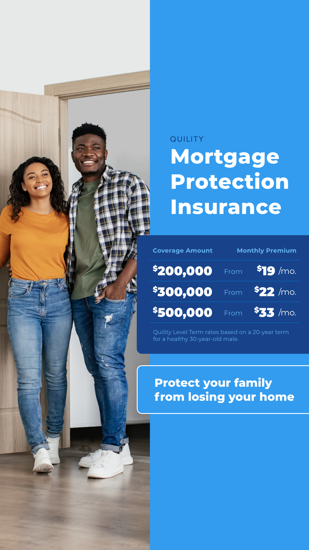 Quility Insurance Facebook ad