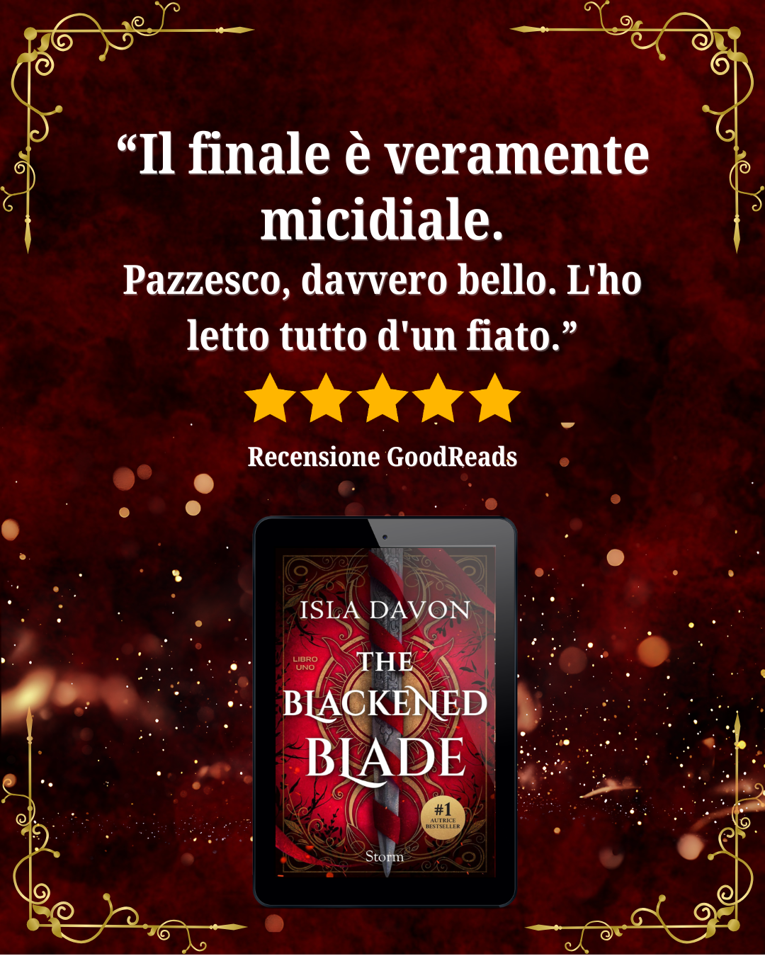 Storm Italia Facebook ad: Paranormal romance in ebook a solo 3,99€