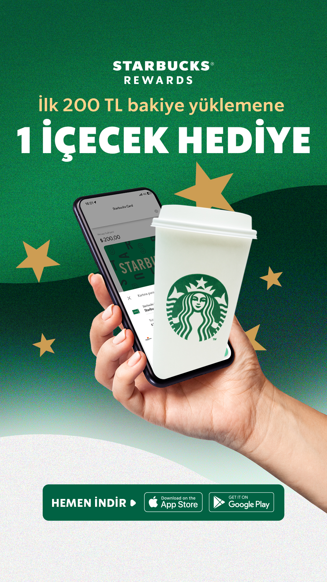 Starbucks Türkiye Facebook ad from Oct 7, 2025