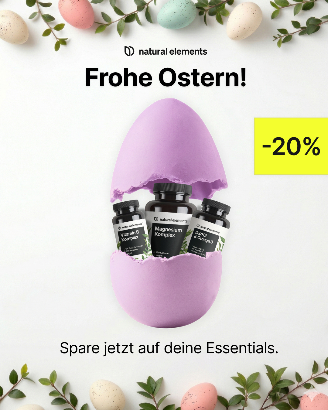 natural elements Facebook ad