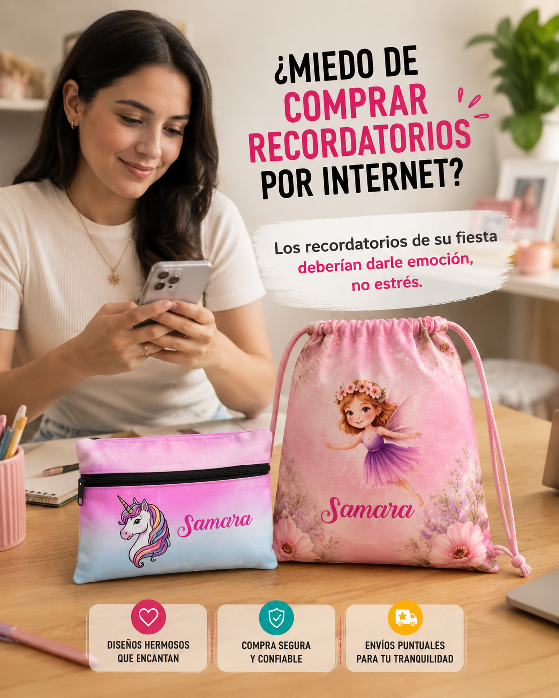 Infantulas Facebook ad: Recordatorios personalizados confiables